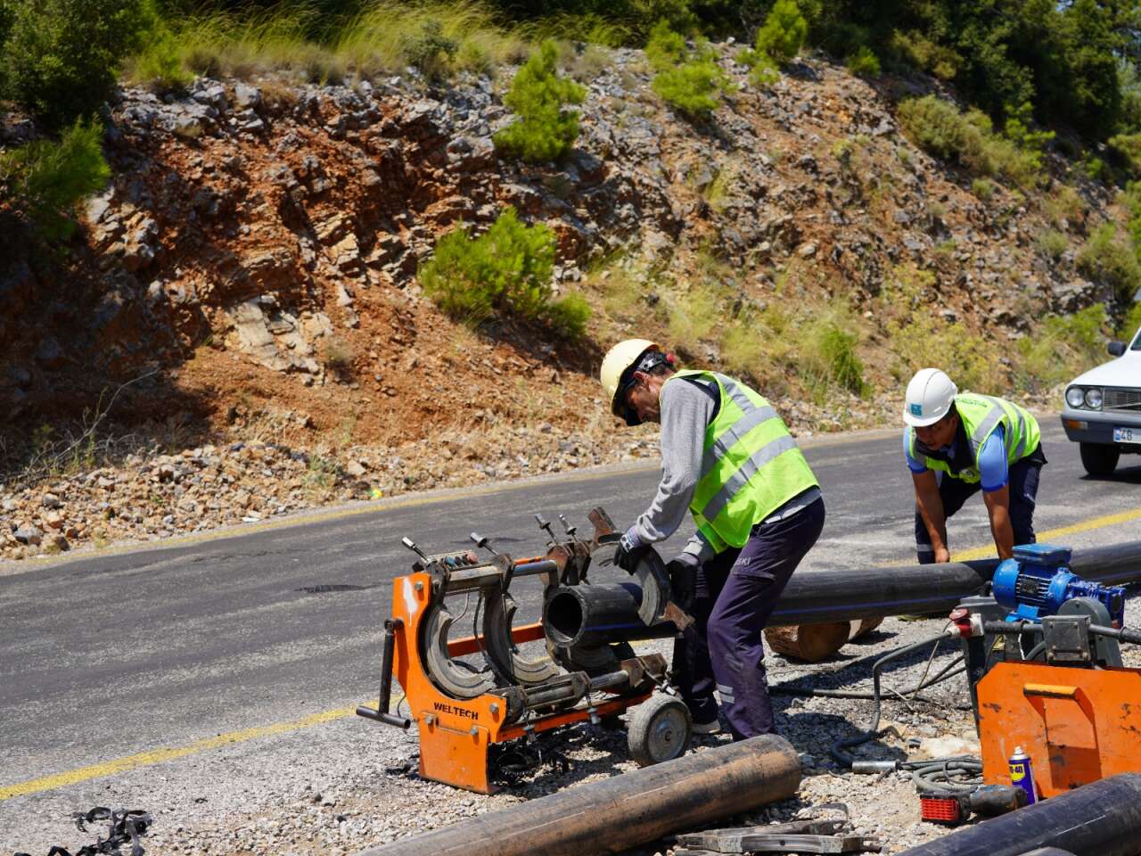 MUSKİ’den Gökçeovacık Grup İçme Suyu Hattına Yenileme Yatırımı: 3 Mahalle Kesintisiz Suya Kavuşacak 3